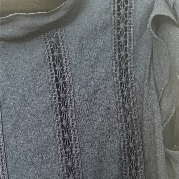 Chelsea28 Navy Ruffle Dress - Picture 3 of 5